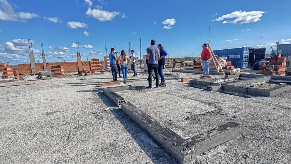 Representantes de Nación recorrieron obras de Jardines en Comodoro Rivadavia y Rawson