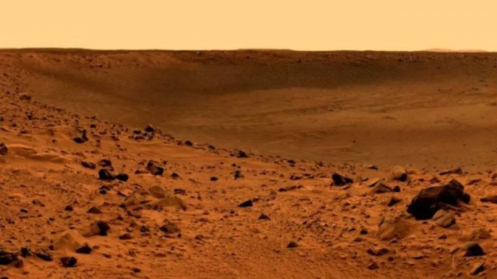 China encontró evidencia de agua líquida en Marte