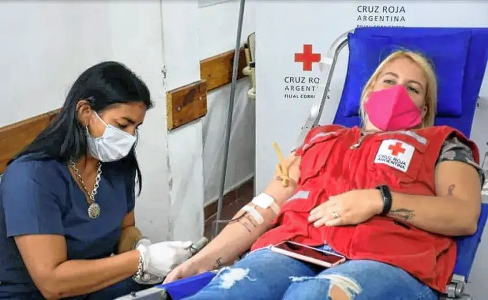 El lunes 8 de mayo realizarán una colecta de sangre en la Cruz Roja