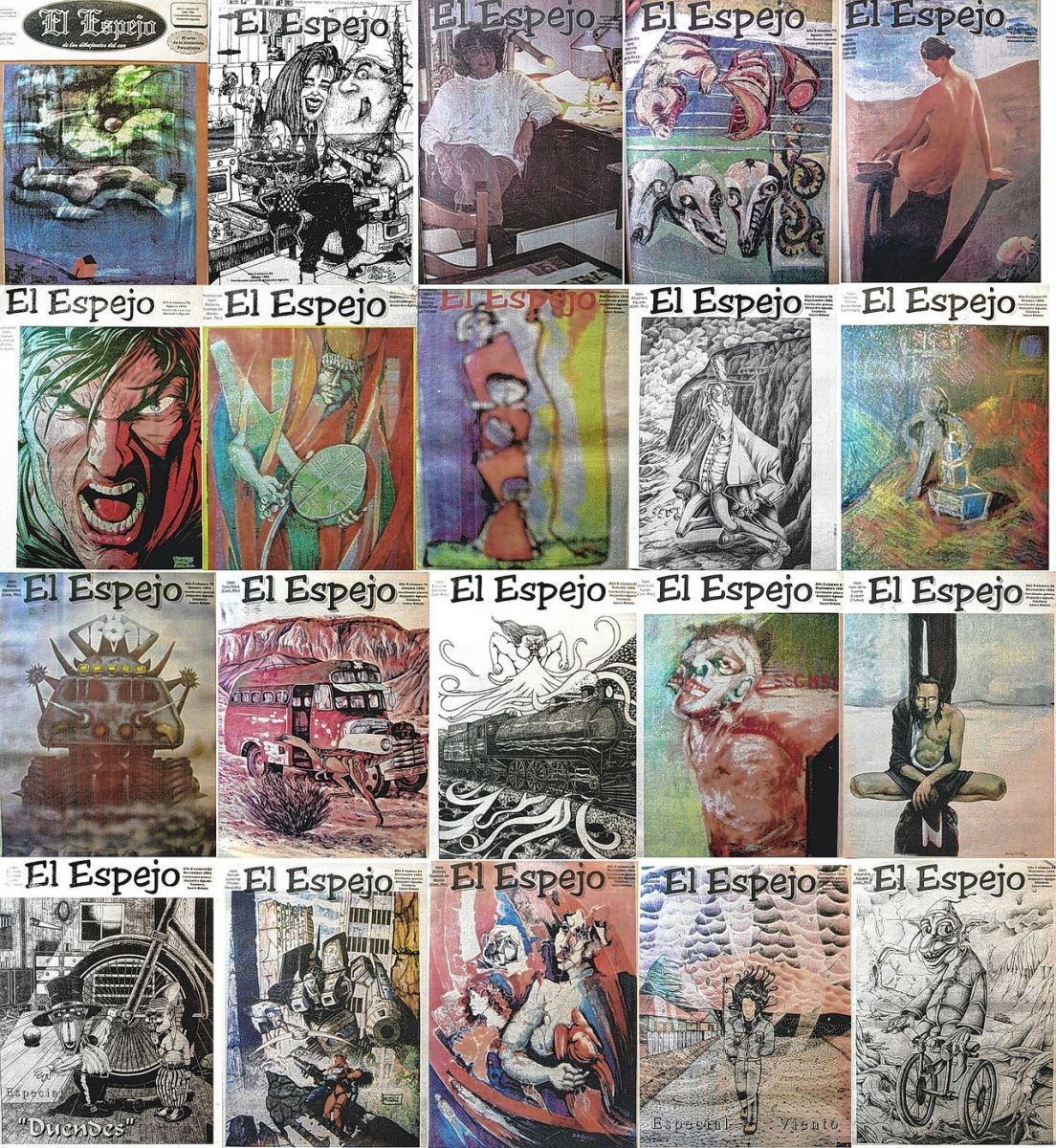El Espejo, de los dibujantes del sur