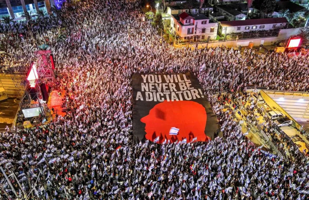 Masiva manifestación en Israel contra la reforma judicial