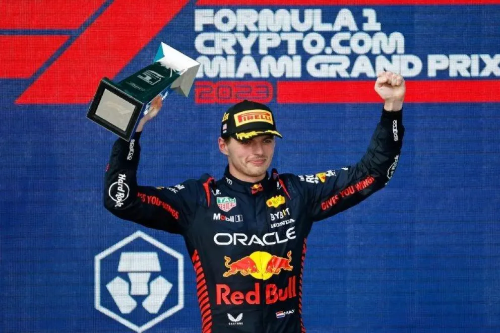 Verstappen se quedó con el Gran Premio de Miami y se mantiene en lo más alto de la Fórmula 1