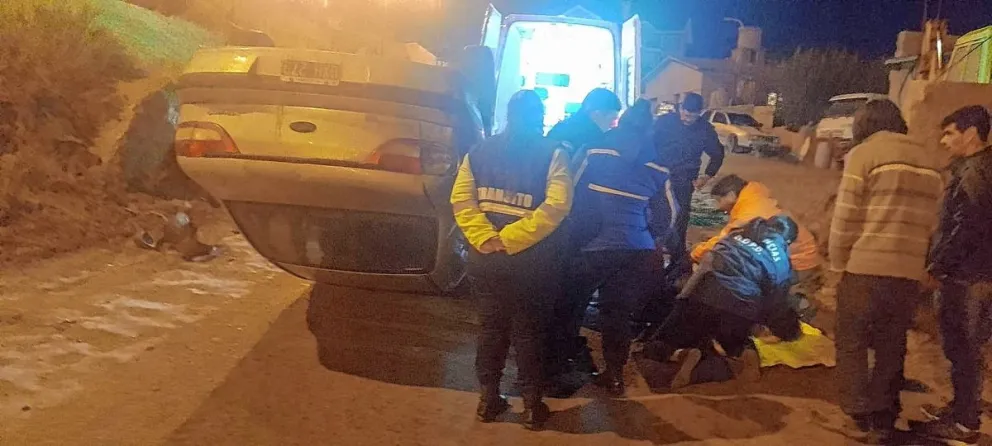 Se salvó de milagro tras protagonizar espectacular accidente en Deseado