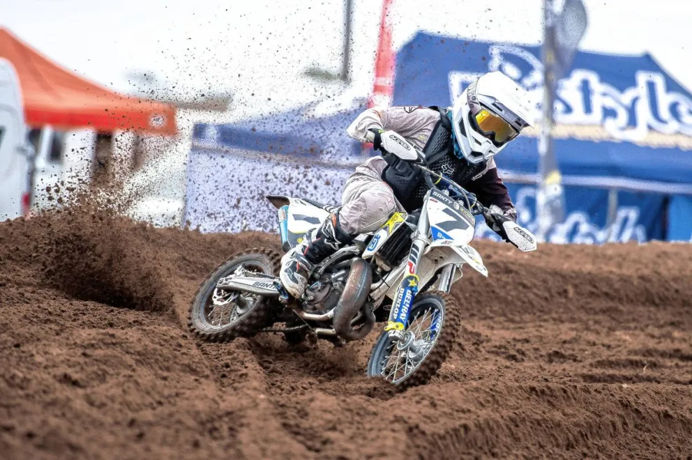 Motocross: Valdebenito repitió podio en el MX Sur de la República
