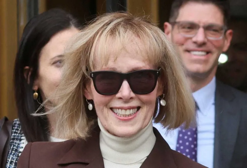 Tras ganarle a Trump el juicio por abuso sexual, la escritora Carroll se siente "fantástica" 