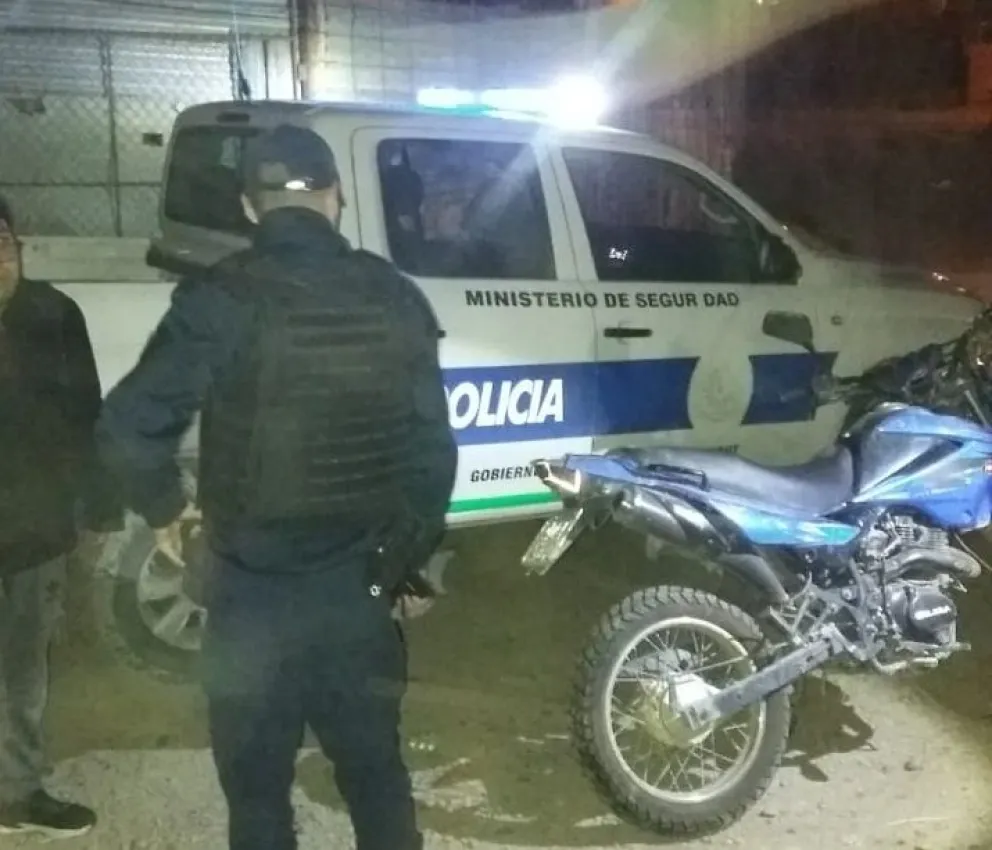 Secuestraron una motocicleta sin documentación 