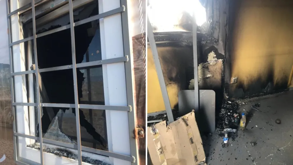 Destruyeron el puesto de control de los Guardafaunas en Rocas Coloradas