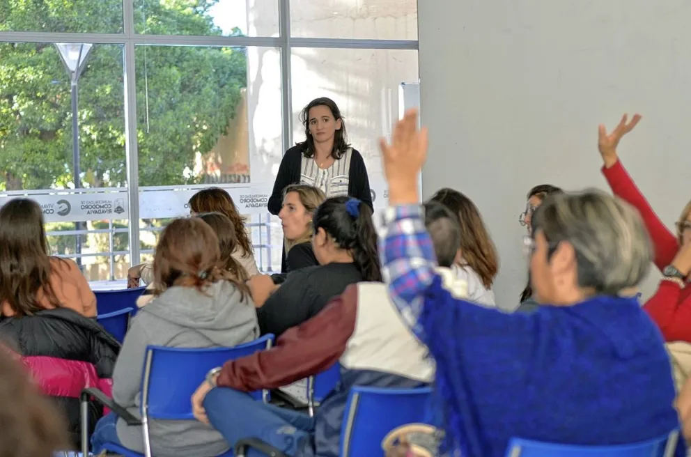 Dictaron charlas sobre el parto respetado en el CIP