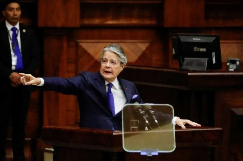 Lasso disolvió el Parlamento en medio del juicio político y adelantó las elecciones en Ecuador