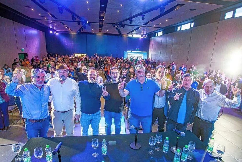 Fuerte respaldo de Llugdar a la candidatura a gobernador de Juan Pablo Luque en Chubut