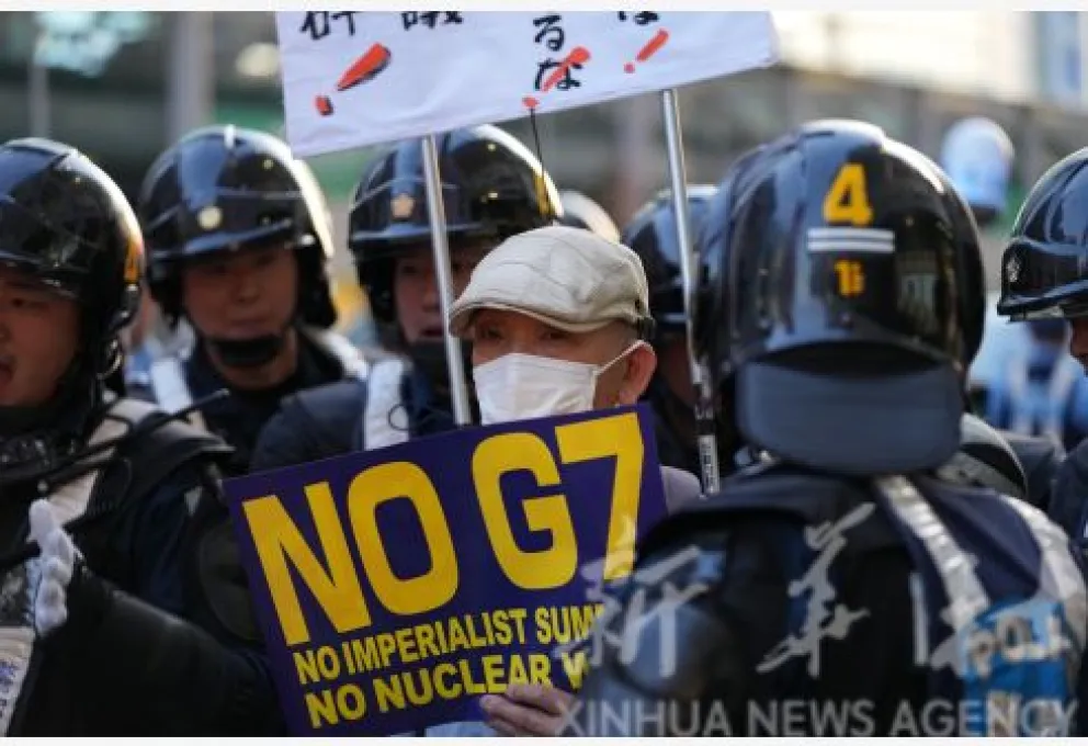Cumbre del G7 comienza en Hiroshima en medio de protestas