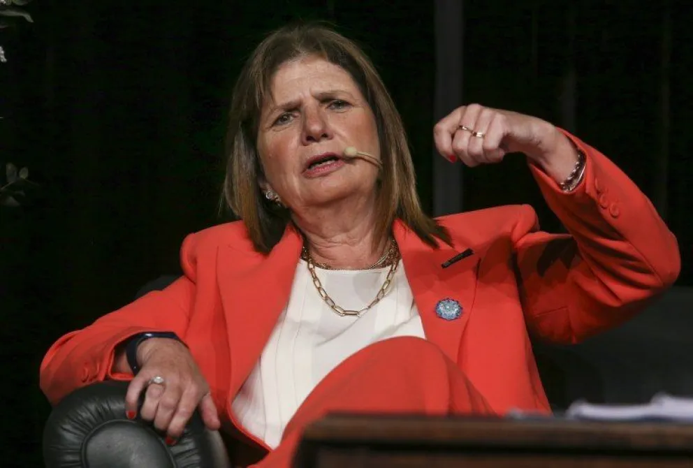 Bullrich rechazó las críticas del oficialismo: "El único lugar en donde debería estar Cristina Kirchner es presa"