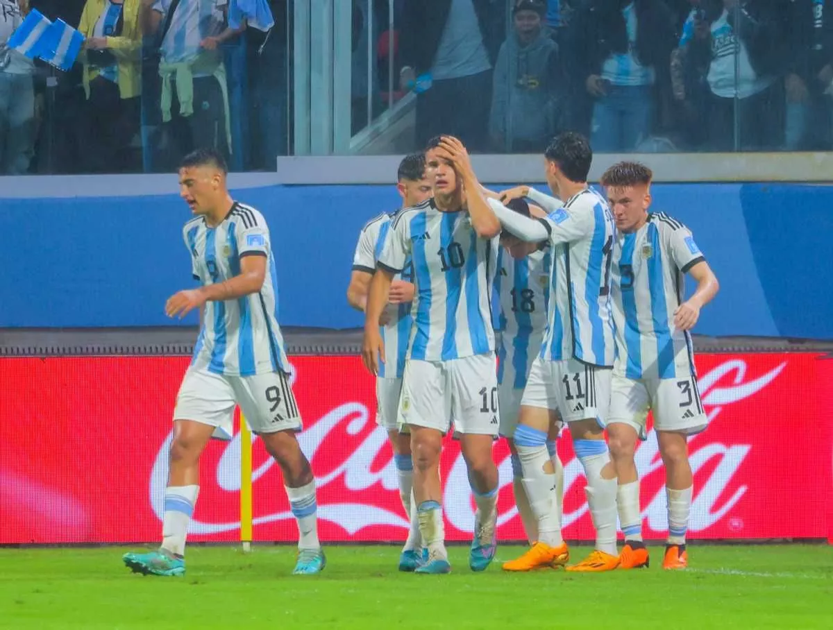 Argentina le ganó a Uzbekistán en su debut en el Mundial Sub 20 de fútbol |  Diario Crónica