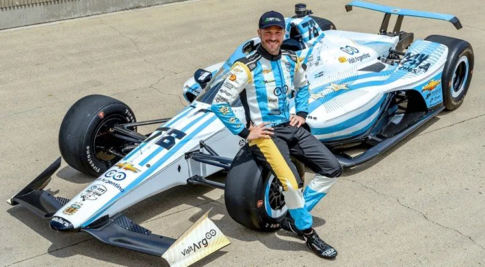 Agustín Canapino logró una histórica clasificación para las 500 Millas de Indianápolis