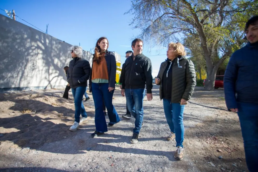 Luque en Rawson: “Para nuestro proyecto, es clave potenciar el deporte en cada rincón de Chubut”