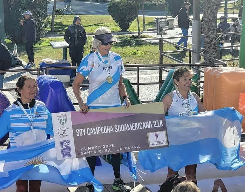 Sandra Dulfano conquistó su cuarto título Sudamericano