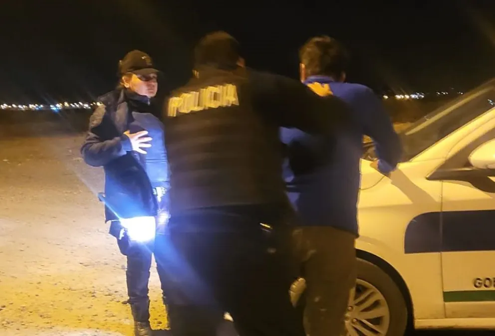 Golpeó a su pareja y fue detenido 