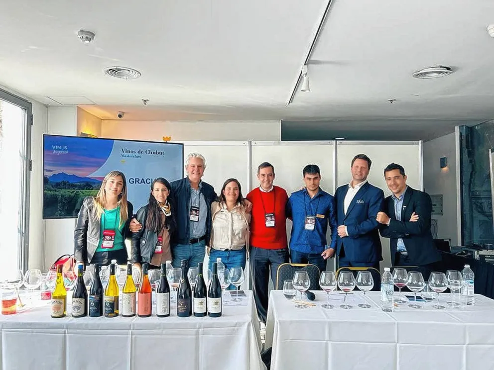 Destacada participación de Chubut en la cita anual del Negocio del Vino en Buenos Aires