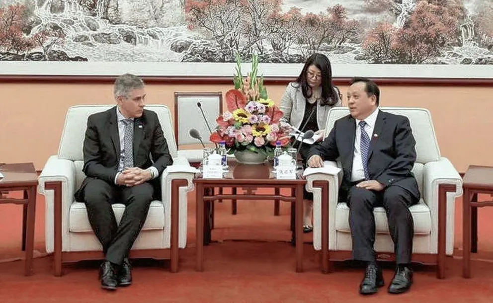 Importantes actividades desarrollaron el presidente de YPF junto a empresarios petroleros chinos