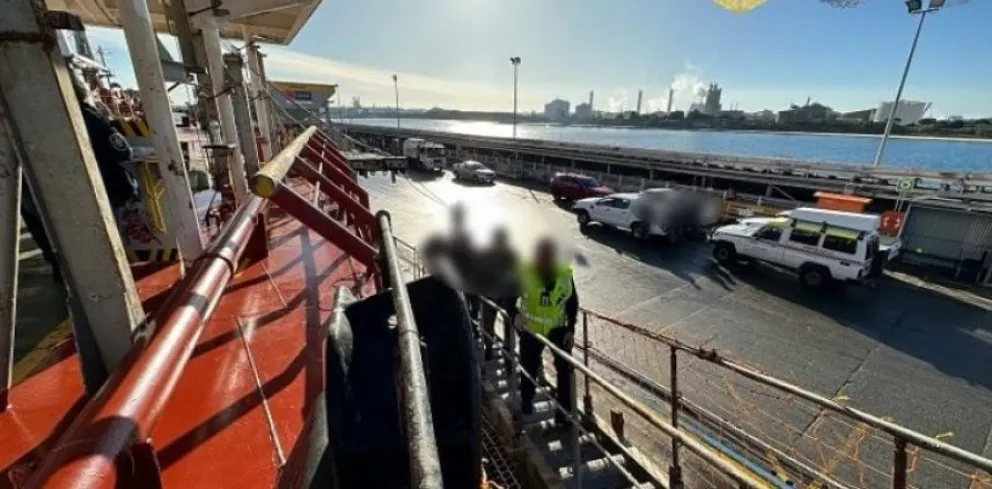 Australia: incautaron 800 kilos de cocaína en un barco procedente de Argentina