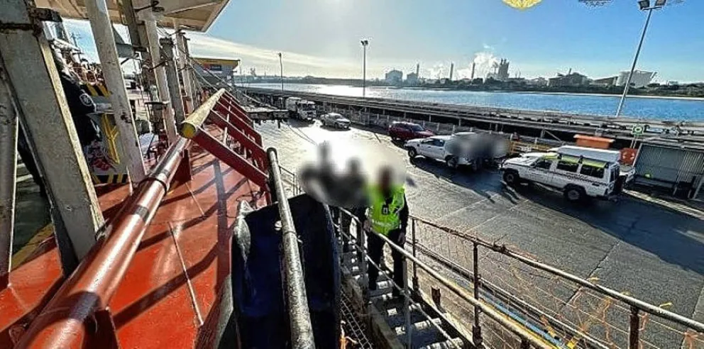Australia: incautaron 800 kilos de cocaína en un barco procedente de Argentina