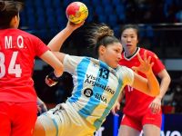 La Selección argentina de handball femenino llega a Comodoro para afrontar dos amistosos ante Chile