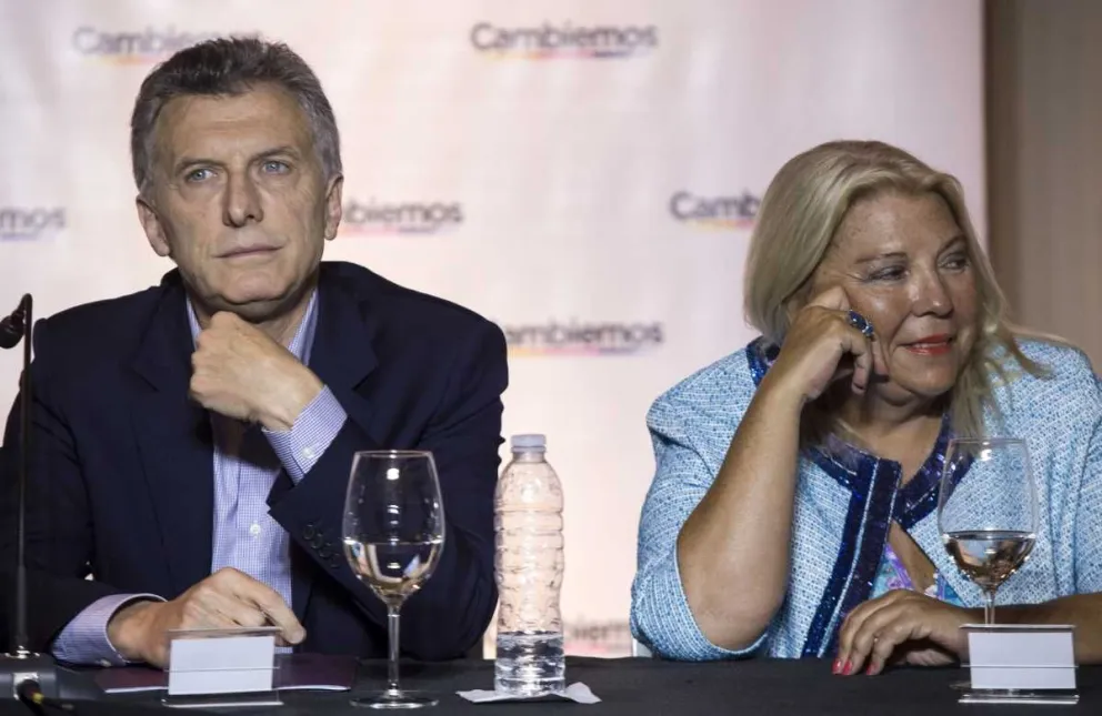 Carrió dice que "el lado oscuro" de Macri juega "para que pierda Juntos por el Cambio"