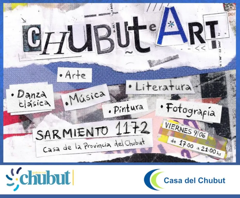 Provincia acompaña el primer encuentro “ChubuteArt” en Casa del Chubut 
