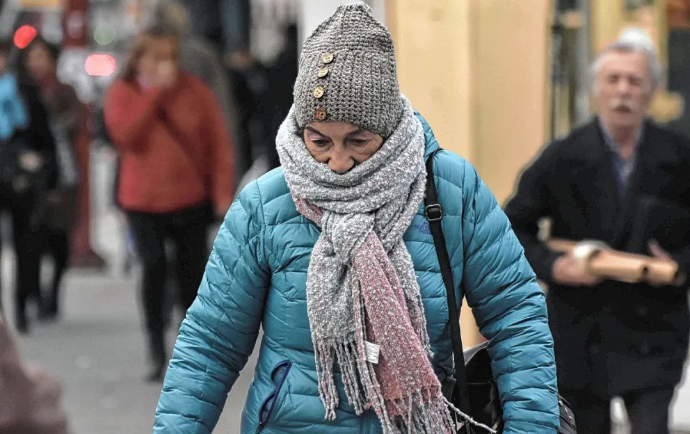 Se estima que en los próximos días la temperatura rondará entre 1° y 3°