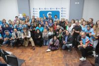 Entregaron indumentaria a distintos clubes de newcom que participarán del Torneo Sudamericano