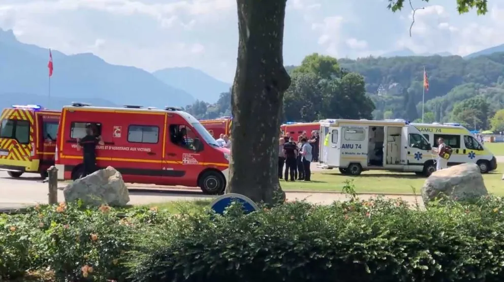 Cuatro niños pequeños apuñalados en Francia, indican que el sospechoso es refugiado sirio