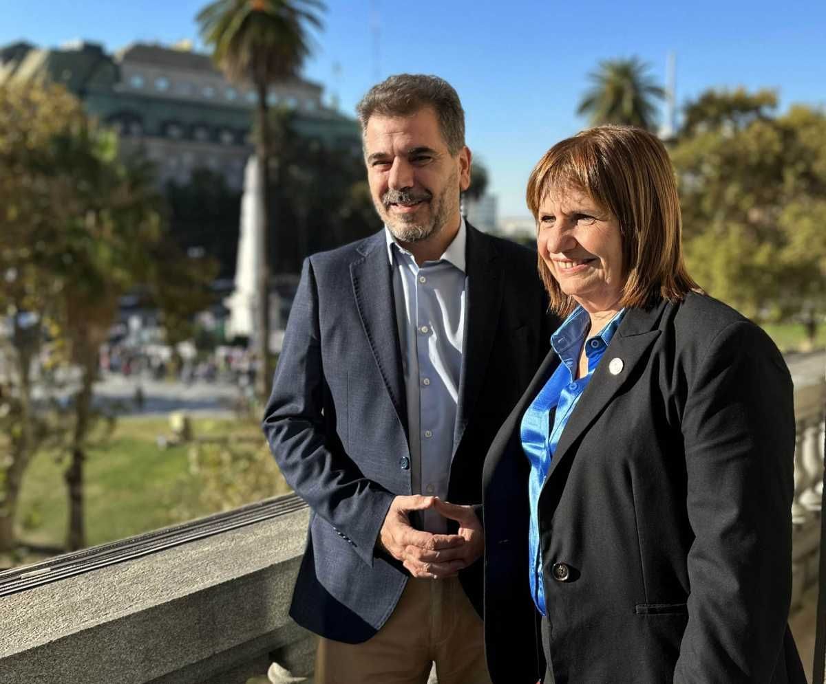 Bullrich selló un acuerdo con Ritondo para que encabece la lista de diputados en la provincia de Buenos Aires