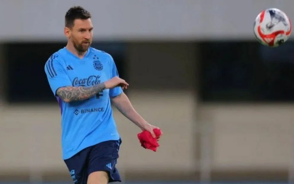 La Selección inició los entrenamientos en China con Messi a la cabeza y el plantel casi completo