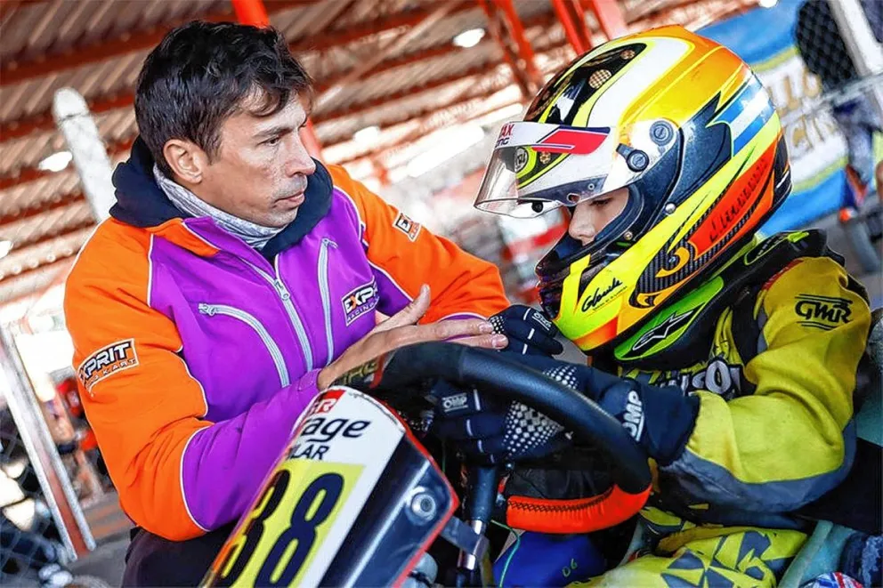 Juan Fernández debutó en el IAME Series
