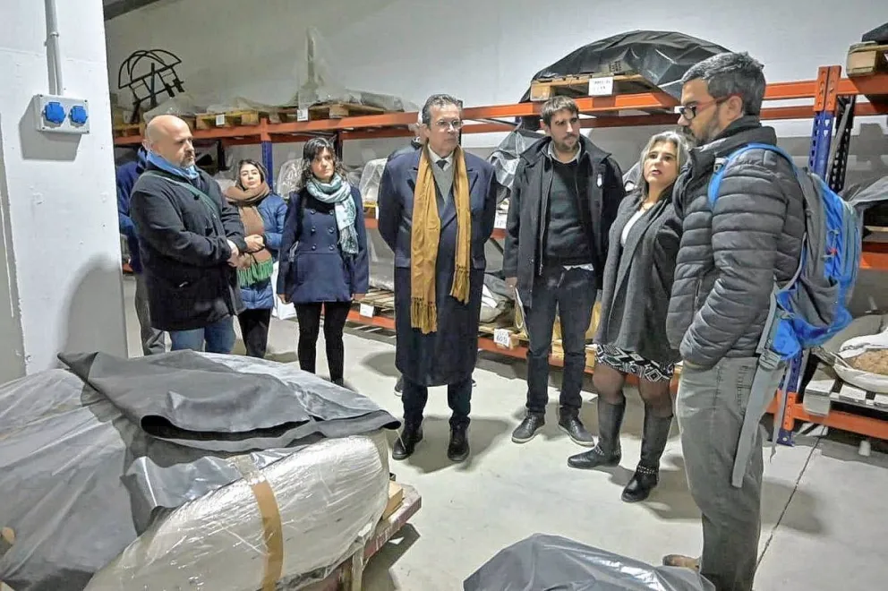 El ministro de Cultura de la Nación cumplió agenda en Chubut