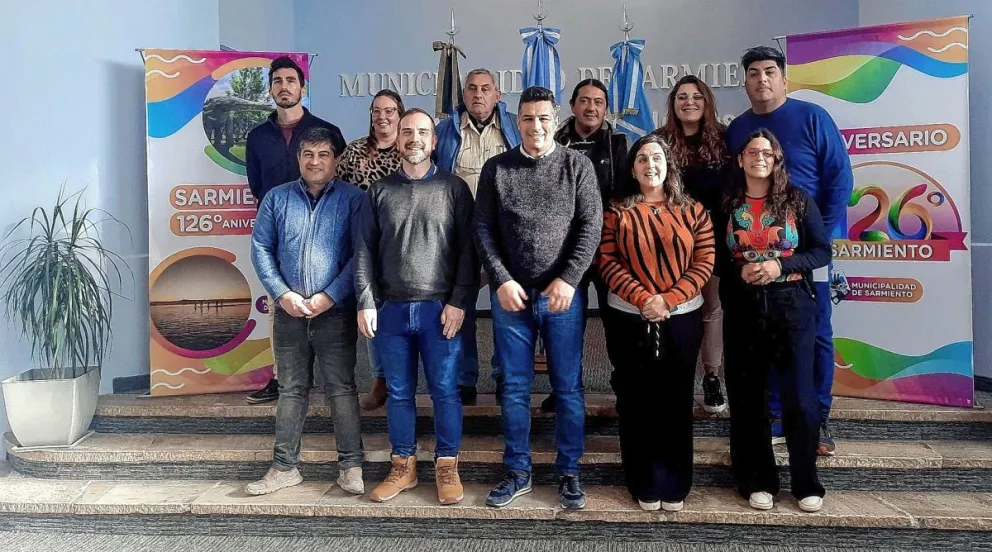 Sarmiento celebrará sus 126 años con  actividades culturales y show de Los Palmeras