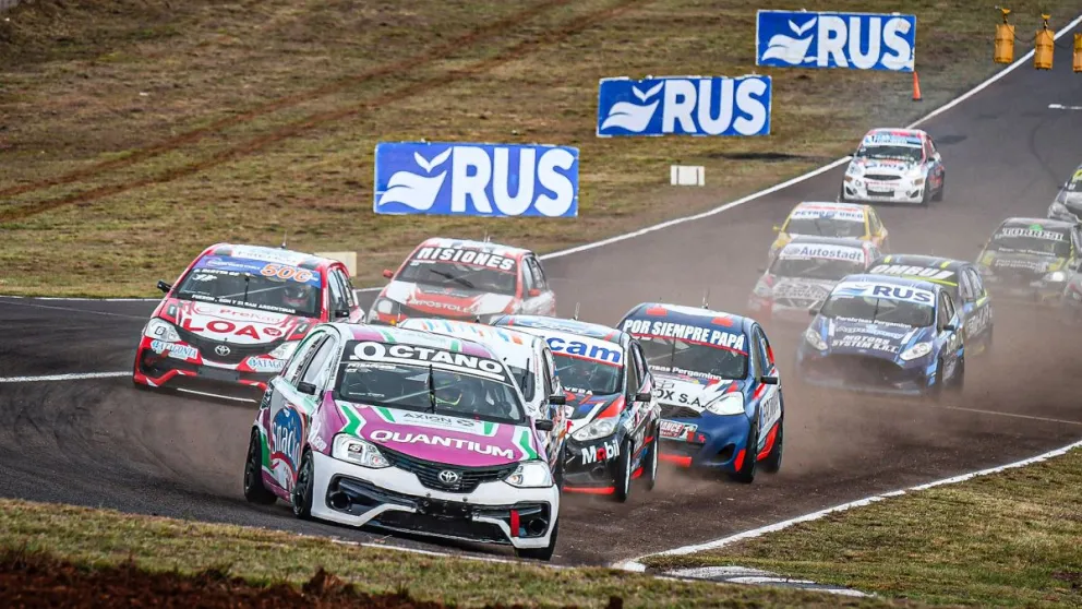 Renzo Blotta corre en Posadas