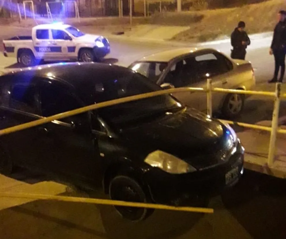 Choque en avenida Roca con un lesionado