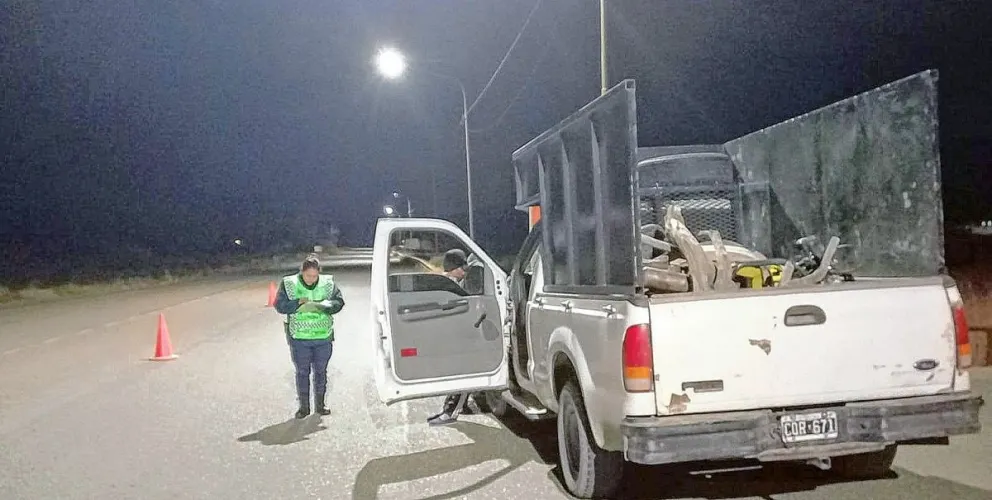 Transportaba carne de caballo faenada sin documentación y lo multaron 