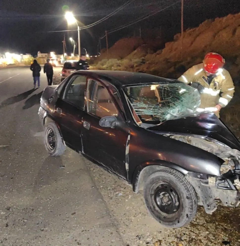 Un hombre murió en un choque frontal 