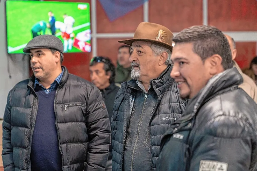 Macharashvili y Sampaoli recorrieron el avance de obras del Club Huracán