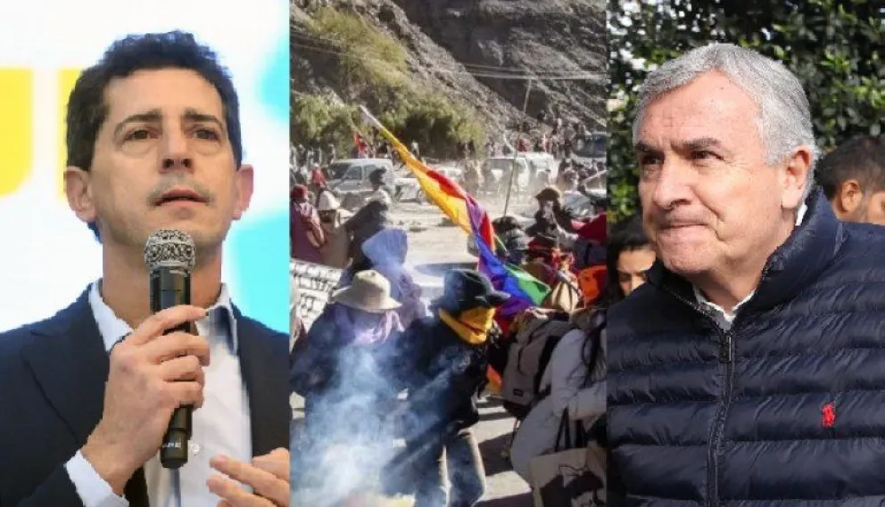 Wado De Pedro criticó la "brutal represión" en Jujuy y Morales lo cruzó: "La peor violencia es la pobreza que deja el Gobierno"
