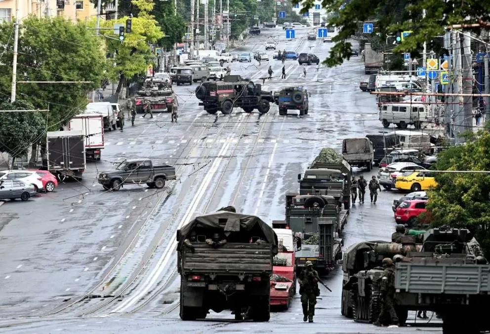 Los mercenarios rusos rebeldes volverán a sus bases para evitar un "derramamiento de sangre"