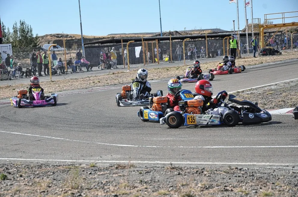 El Karting en pruebas oficiales en km 9
